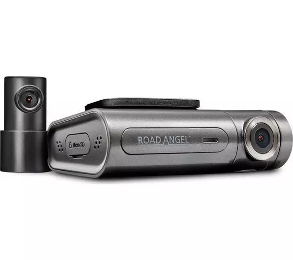 ROAD ANGEL Halo Pro Quad HD Dash Cam - Black & Grey